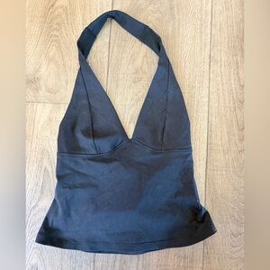 NWT: Intimately Free People Black Halter Top: size XS